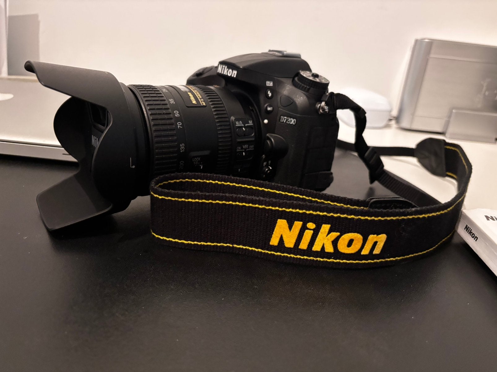 Te koop Nikon D7200 spiegelreflex camera  inclusief statief, Geheugenkaart, Spiegelreflex, Ophalen of Verzenden, Zo goed als nieuw