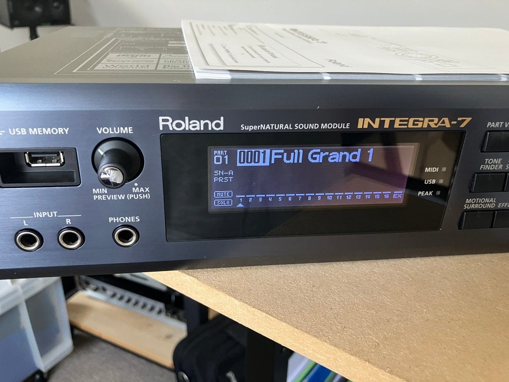 Foto 5 van Roland INTEGRA-7 SuperNATURAL Sound Module