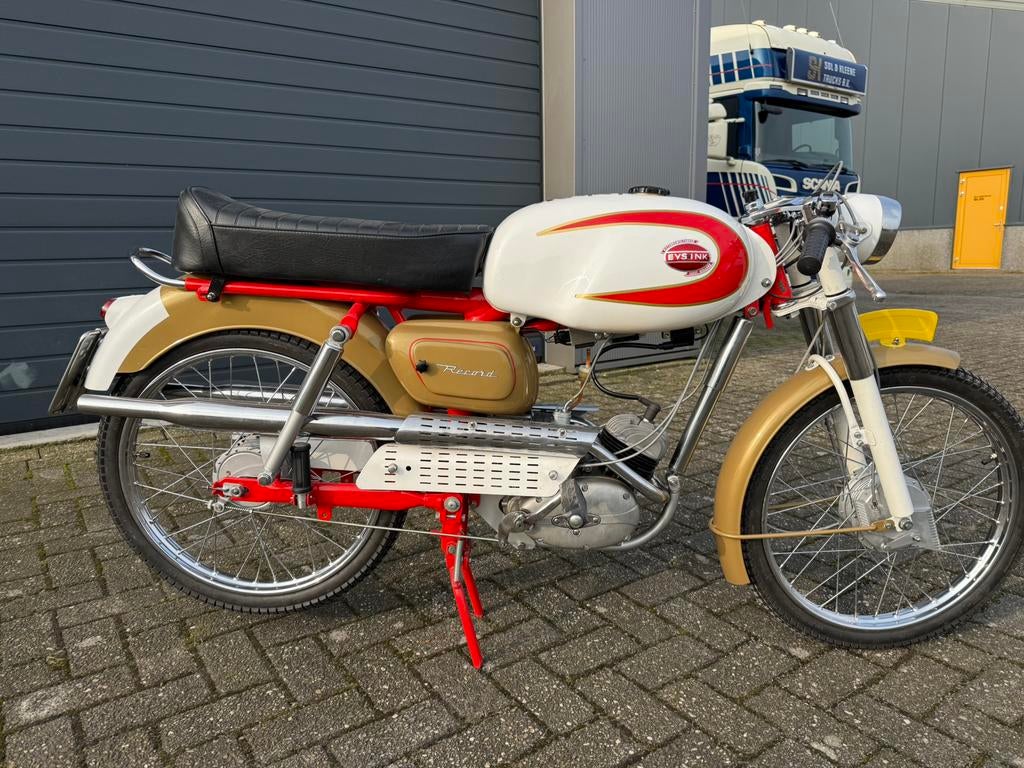 Eysink Rekord bouwjaar 1964 geheel gereviseerd, Fietsen en Brommers, Brommers | Oldtimers, Maximaal 45 km/u, 49 cc, Ophalen, Overige merken