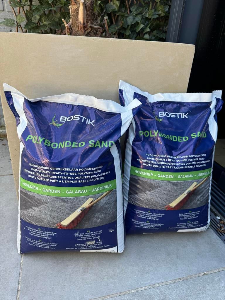 Bostik Polybonded Sand - Voegzand voor Hovenier/Tuin, Tuin en Terras, Zand, Ophalen, Nieuw, Voegzand