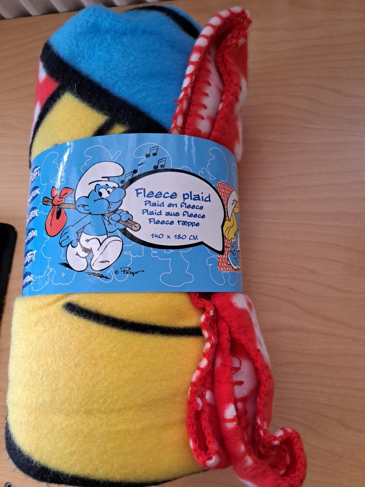 fleecedeken smurfin nieuw, Ophalen of Verzenden, Nieuw