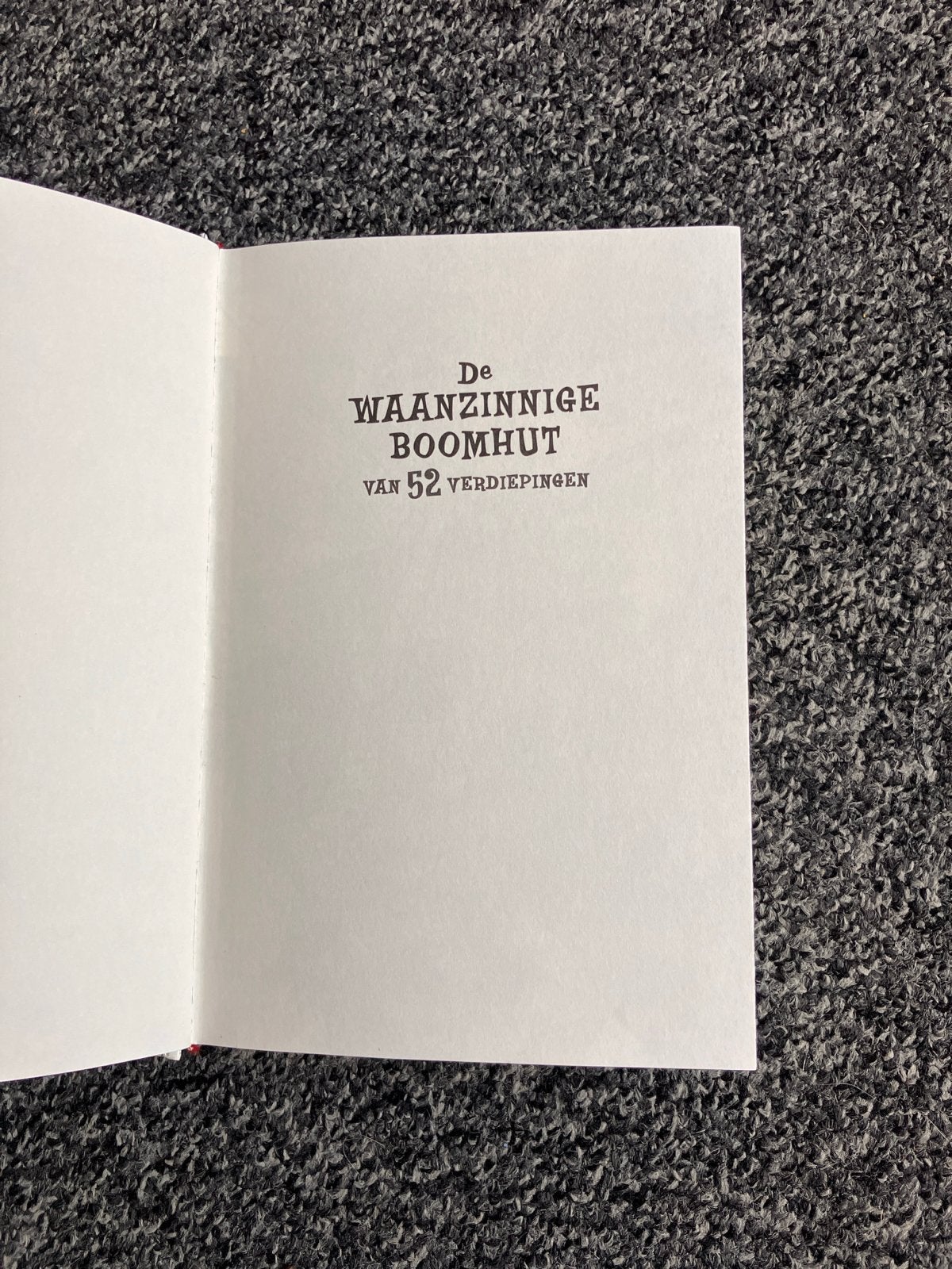 De Waanzinnige Boomhut van 52 Verdiepingen - Deel 4, Boeken, Ophalen of Verzenden, Zo goed als nieuw, Fictie