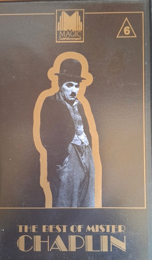 the Best of Mister Chaplin 6 - VHS - Magic Entertainment, Nederlands ondertiteld, Engels, Alle leeftijden, Ophalen of Verzenden