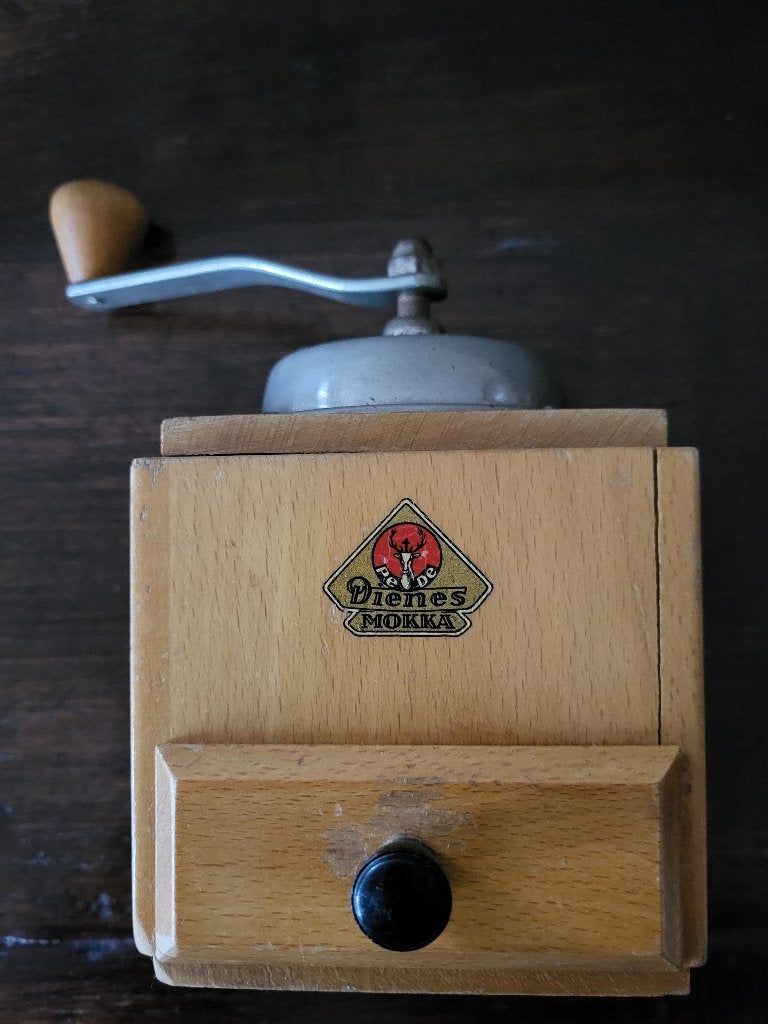 Vintage Pede Dienes Mokka koffiemolen - in goede staat!, Ophalen of Verzenden