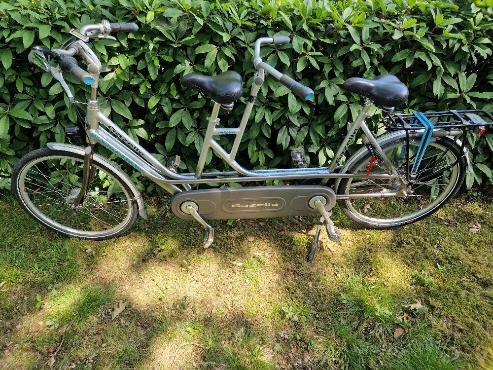 Gazelle tandem, Ophalen, Minder dan 10 versnellingen, Gebruikt, 49 tot 53 cm