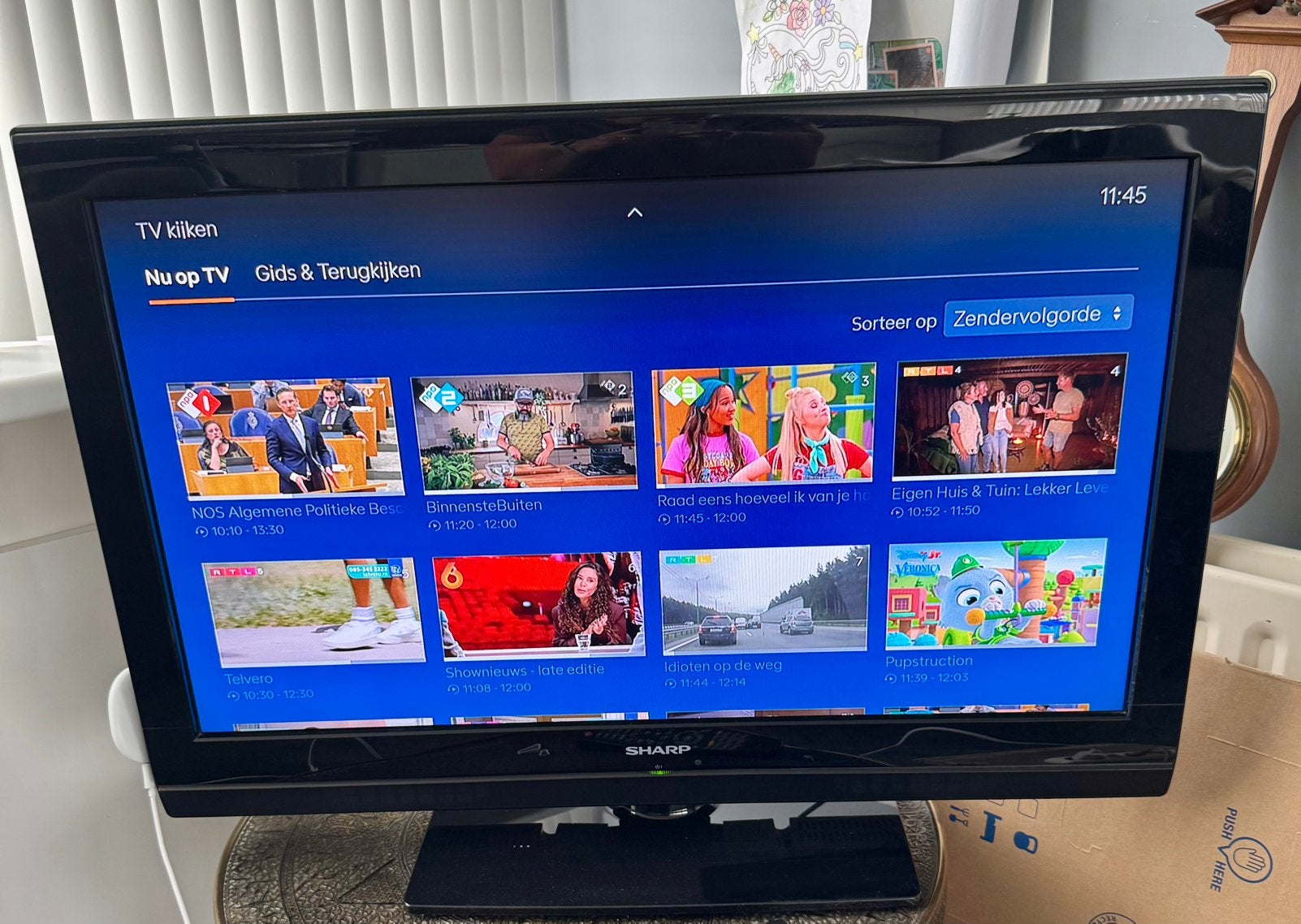 Lcd Tv  32 inch, Ophalen, Gebruikt, 50 Hz, LCD