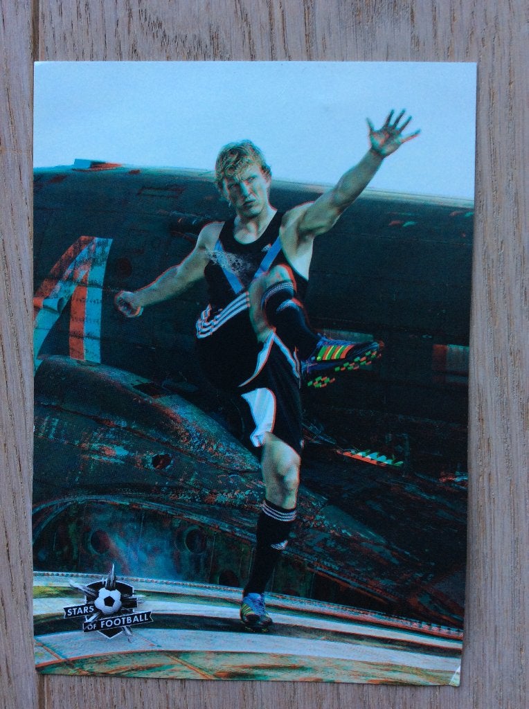C1000 Stars of football 3D voetbalplaatje nr 54 Dirk Kuyt, Verzamelen, C1000, Ophalen of Verzenden