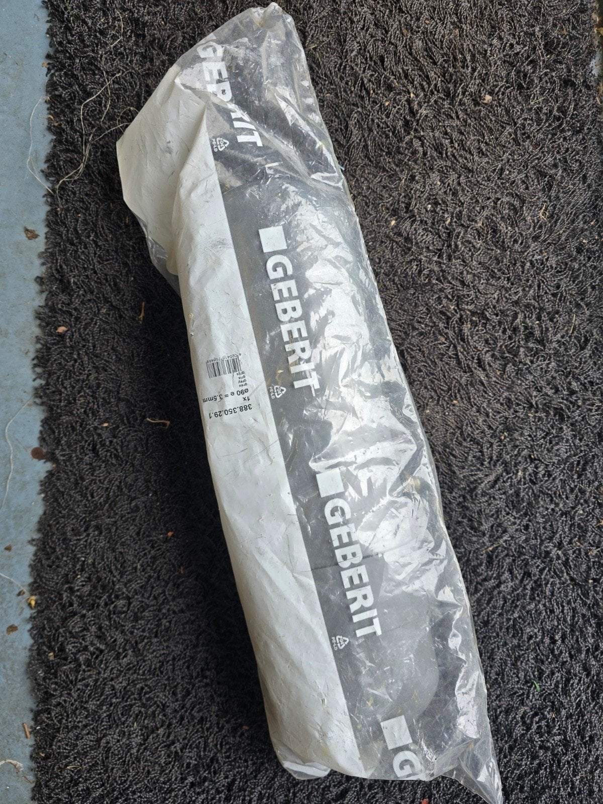 Geberit sprongbocht 90/110, Afvoer, Pvc, Nieuw, Ophalen of Verzenden