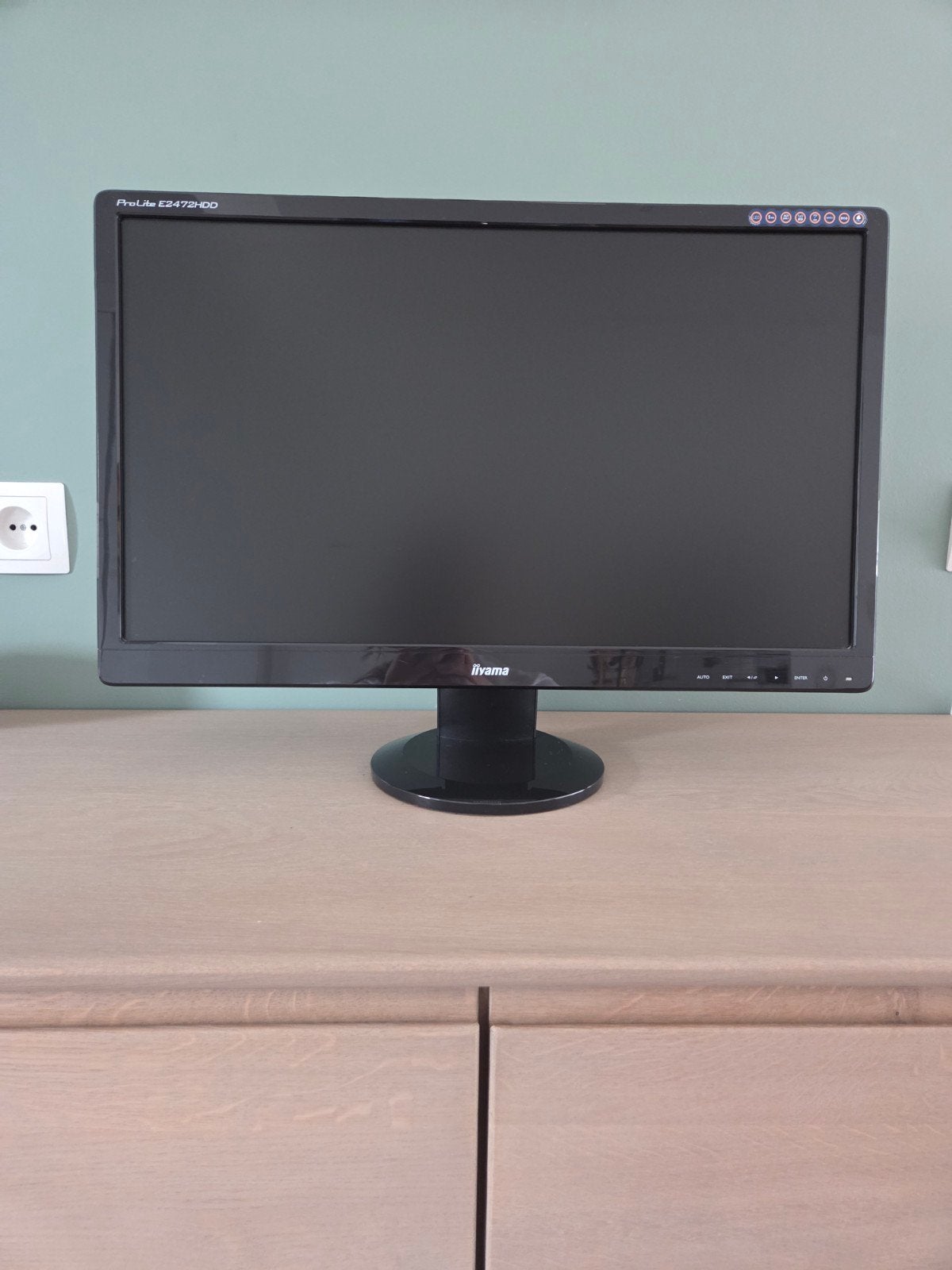 iiyama ProLite E2472HDD 24 inch Full HD Monitor, Gaming, Gebruikt, Iiyama, Kantelbaar