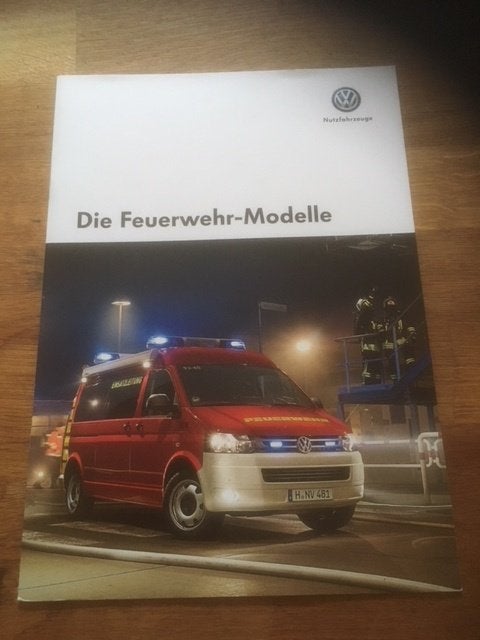 Volkswagen   Brandweer    Modellen    Brochure, Ophalen of Verzenden, Zo goed als nieuw, Volkswagen Nutzfahrzeuge, Volkswagen