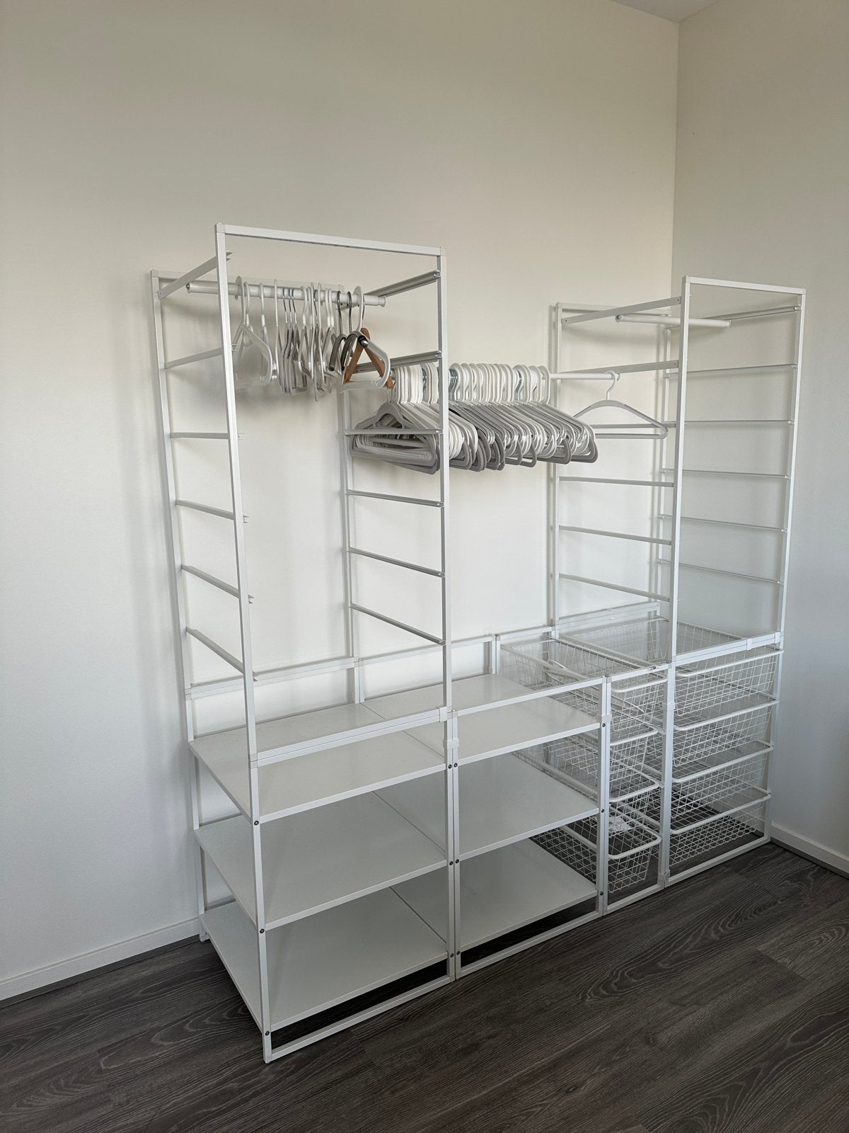 IKEA PLATSA Kledingkast/Open Kast Systeem, Ophalen, Met plank(en), Kunststof, 200 cm of meer