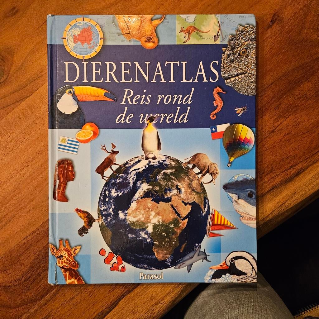 Dierenatlas: Reis rond de wereld, Boeken, Gelezen, Overige atlassen, 2000 tot heden, Ophalen of Verzenden