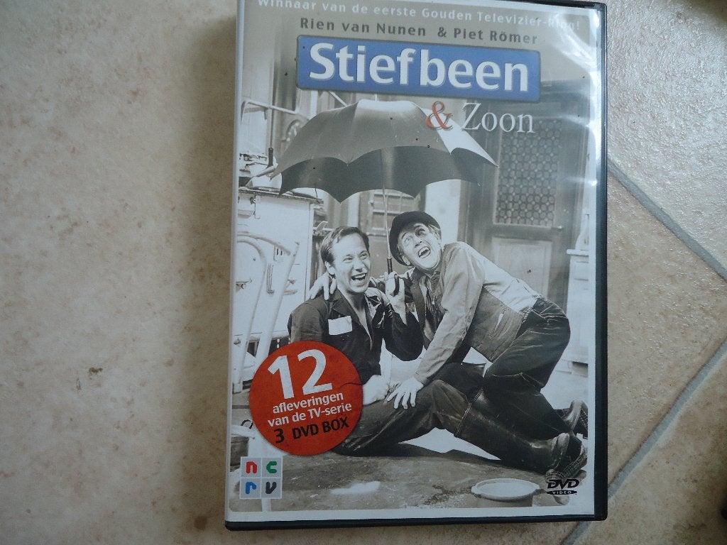 NL talige TV serie - Komische serie - Stiefbeen & Zoon, Alle leeftijden, Ophalen of Verzenden, Gebruikt, Komedie