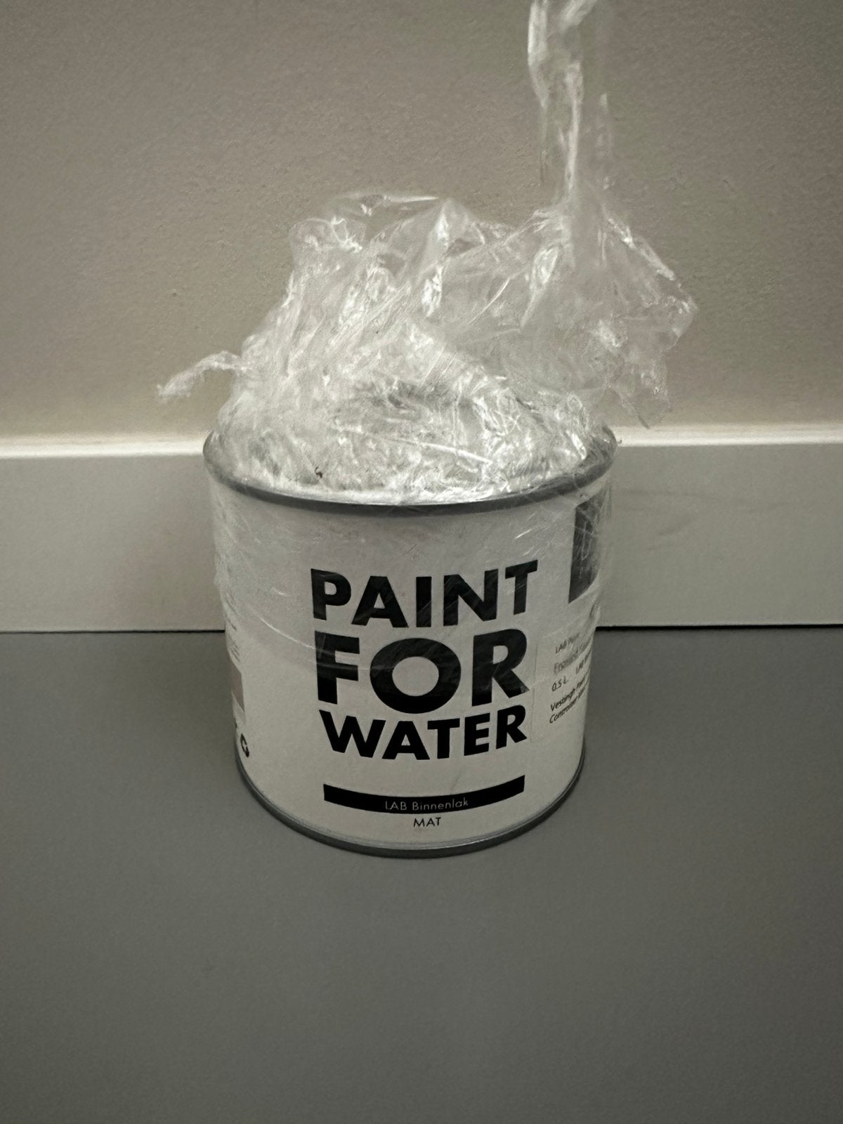 LAB PAINT Frosted Sand mat binnenlak, Beige, Ophalen of Verzenden, Zo goed als nieuw, Lak