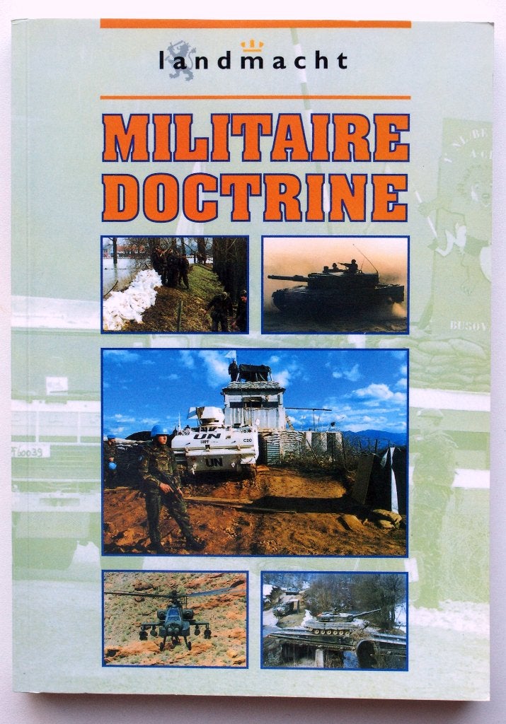 Landmacht Militaire Doctrine, Verzenden, Niet van toepassing, Zo goed als nieuw, Landmacht