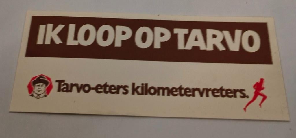 Sticker Tarvo-eters kilometervreters, Ophalen of Verzenden, Zo goed als nieuw, Merk