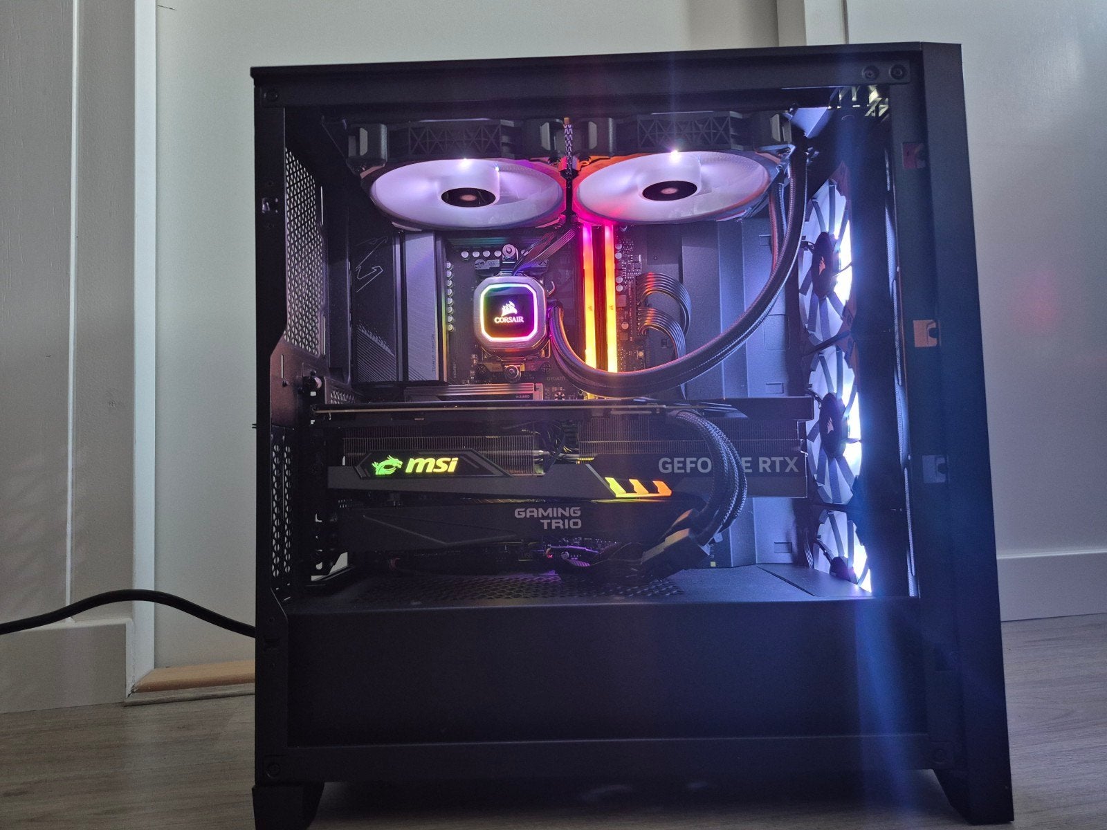 High end Gaming PC - RTX4080, 7800X3D, 32GB DDR5, Ophalen, Zo goed als nieuw, Gaming, SSD