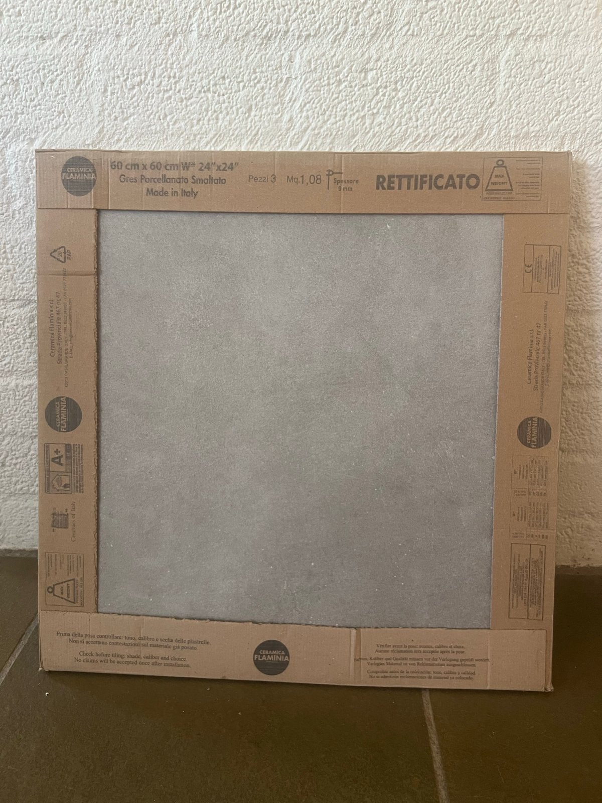 Keramische vloertegels 60x60 cm (7 m²) - Nieuw in doos, Doe-het-zelf en Verbouw, Ophalen, 60 cm of meer, Nieuw, 5 tot 10 m²