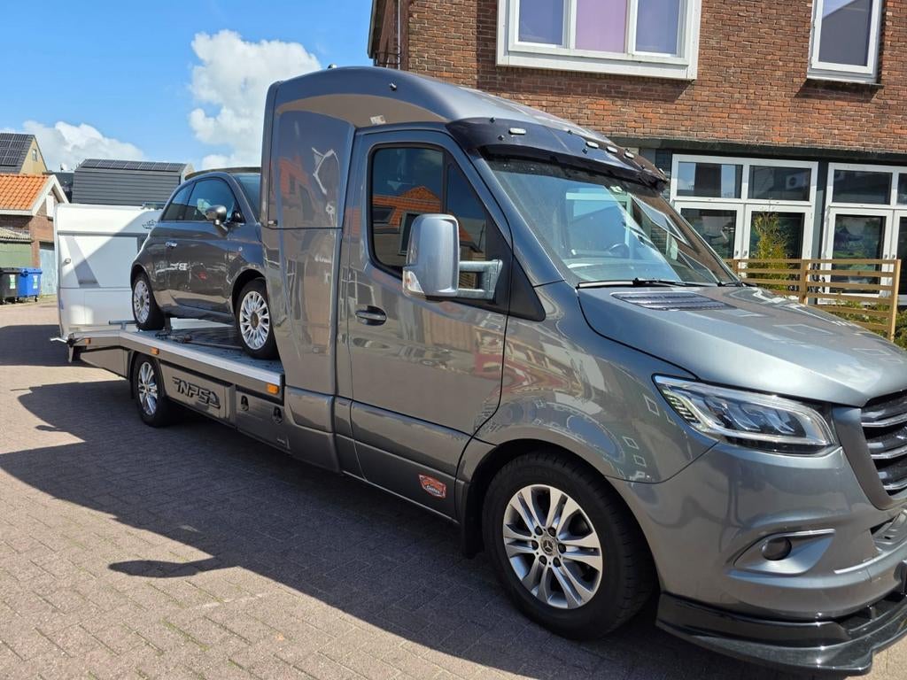 Mercedes-Benz Sprinter bj 2020 3.0v6 automaat oprijwagen NPS, Automaat, 190 pk, 2987 cc, Bedrijf