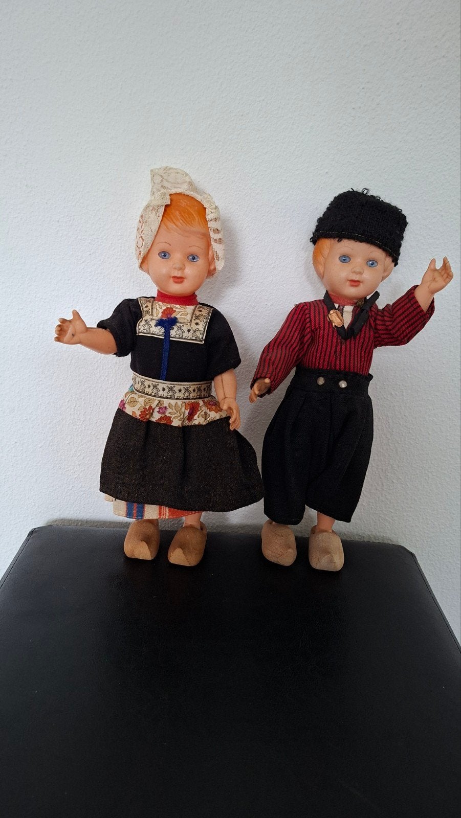 Vintage Volendamse kledendracht poppen, Ophalen of Verzenden, Pop
