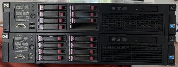 2x HP Proliant DL380 G7 Performance Server., Ophalen, Gebruikt, 2 tot 3 Ghz, 32 GB