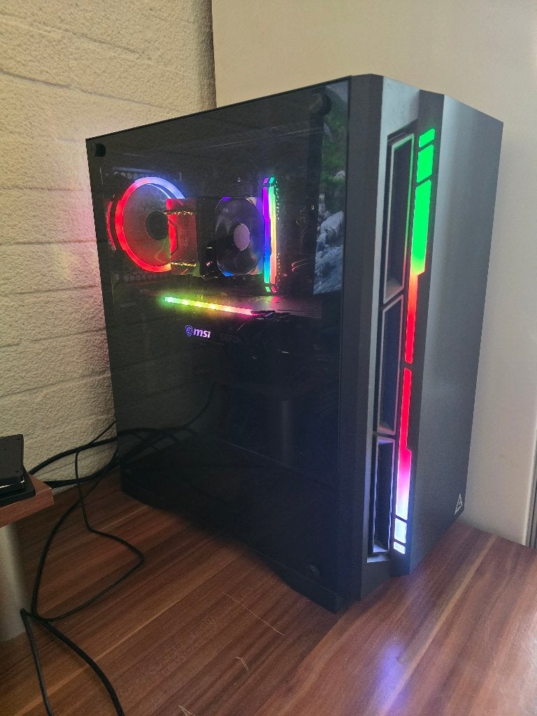 Game PC. i5-10400F MSI RTX 3070 Gaming Trio 16GB DDR4., Ophalen, 512 GB, Zo goed als nieuw, Gaming