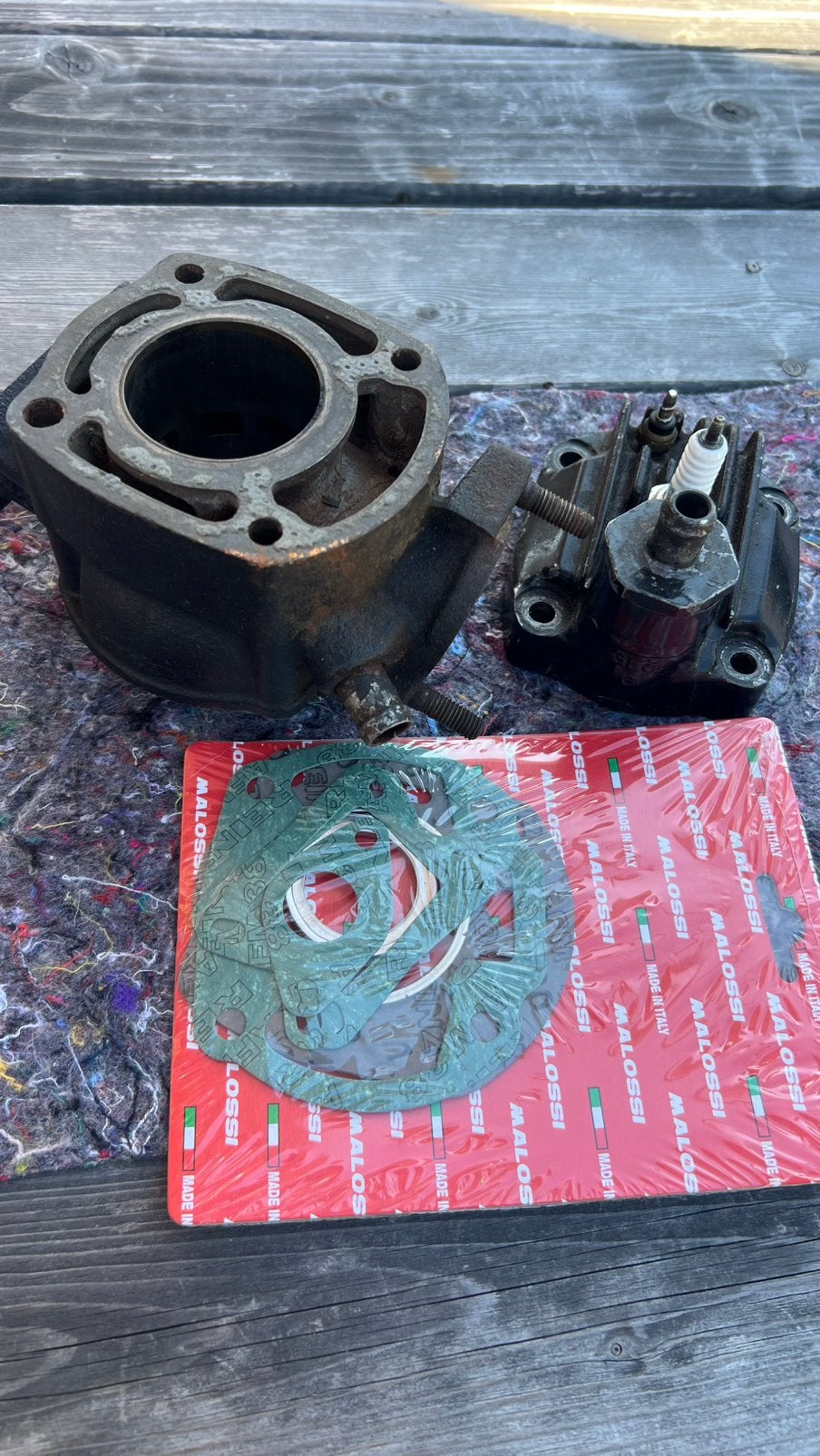 Honda MTX / MBX 80cc cilinder met kop GE3G, Ophalen of Verzenden, Gebruikt