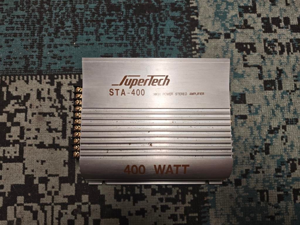 SuperTech STA-400 versterker 400 watt, Auto diversen, Ophalen of Verzenden