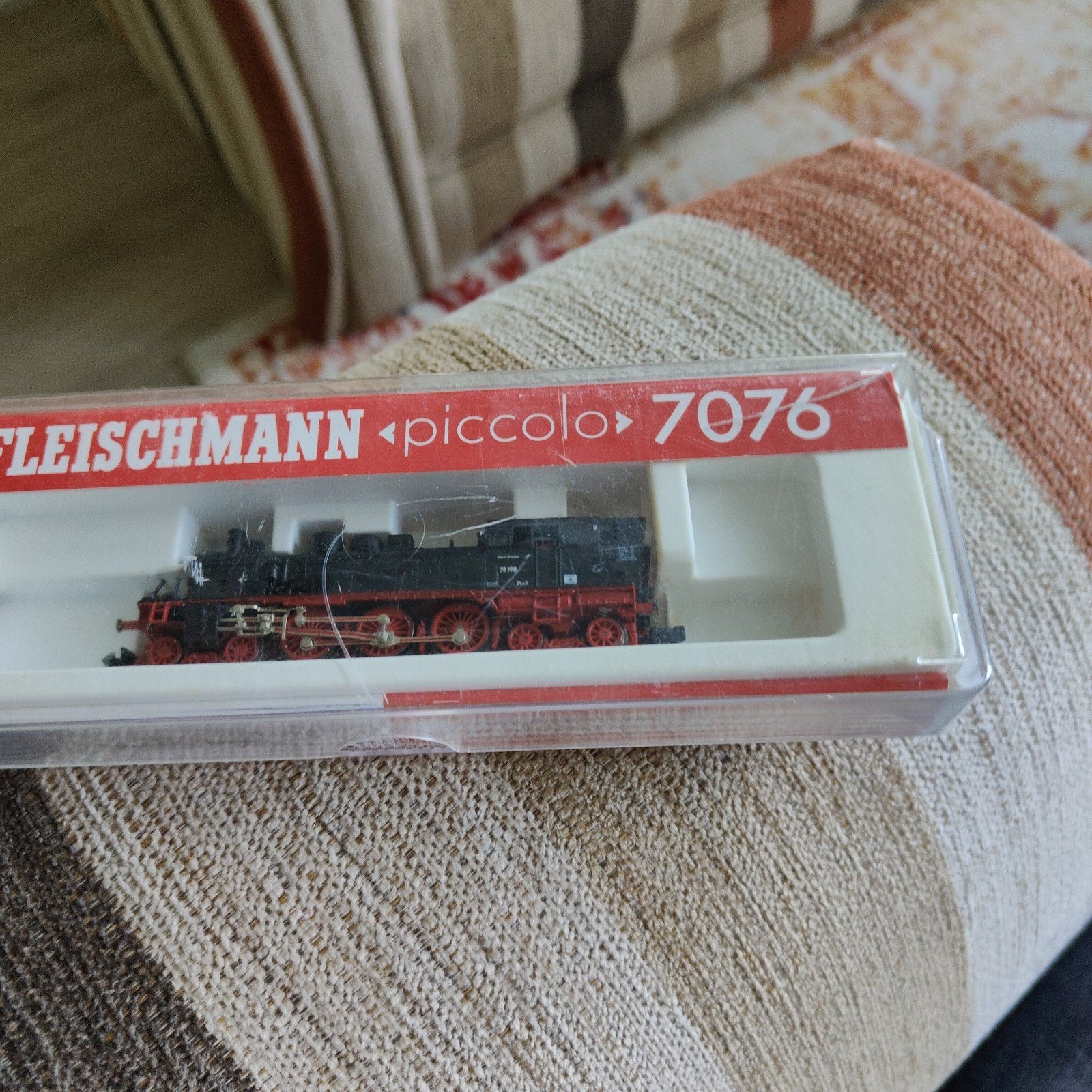 Fleischmann Piccolo 7076 Locomotief, Fleischmann, Ophalen of Verzenden, Zo goed als nieuw, Gelijkstroom