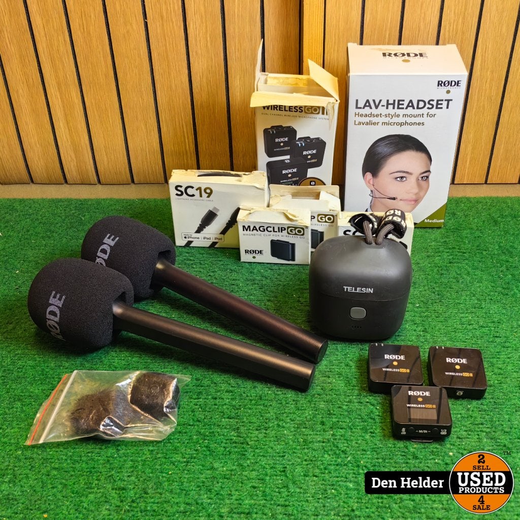 RODE Wireless Go II Set - In Nette Staat, Rode, Gebruikt, Support@rode.com, 107 Carnarvon Street
Silverwater, NSW 2128
Australia