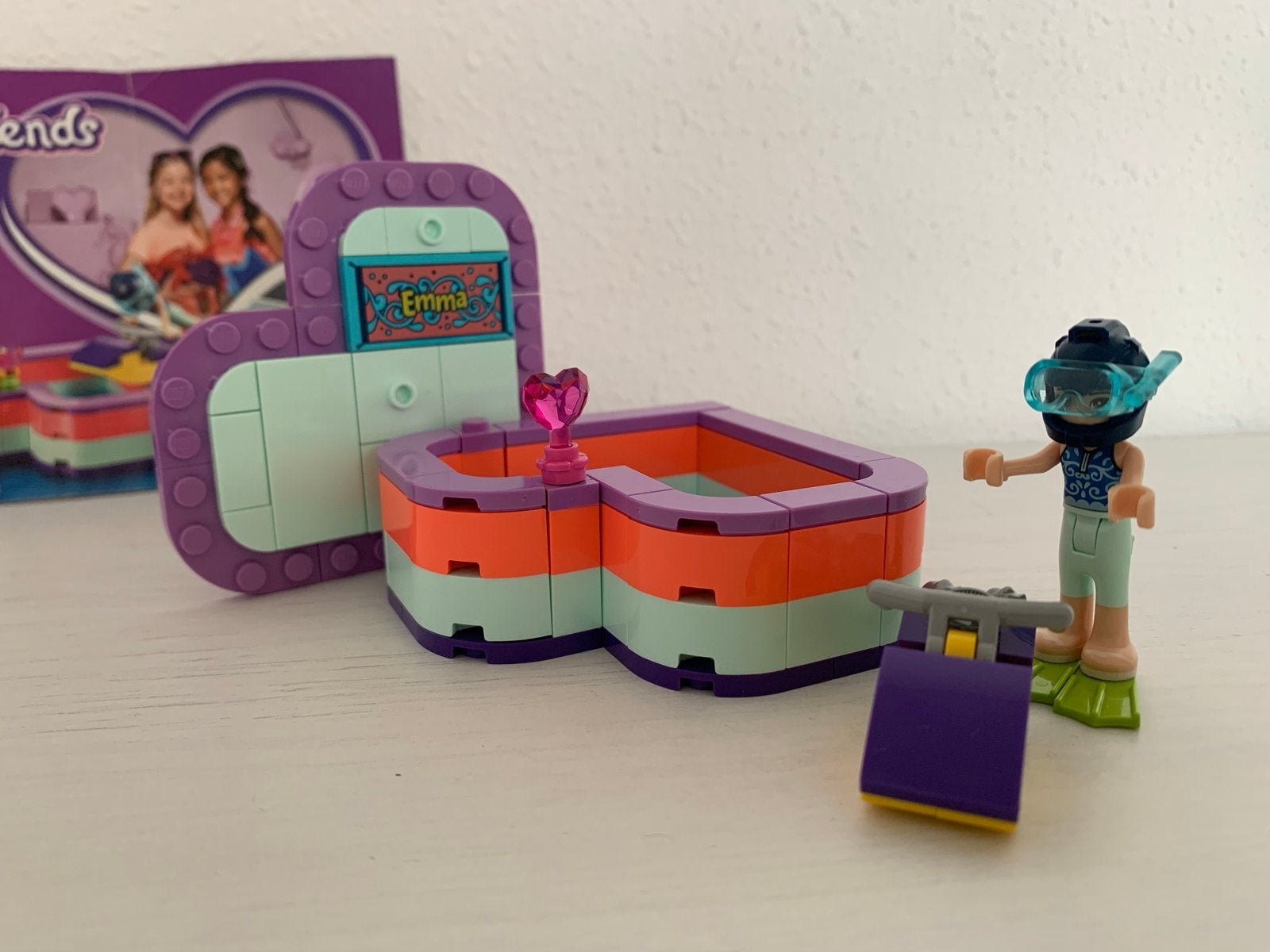 Lego Friends Emma's Hartvormige Doos (41385), Ophalen, Lego, Friends, Zo goed als nieuw