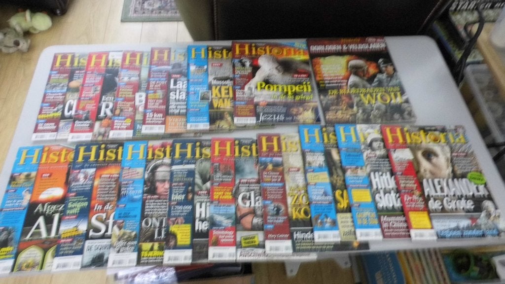 Historia /6x2010/9x2011/9x2012/1,50/1 special.2,00  OPHALEN, Ophalen, Zo goed als nieuw, Wetenschap en Natuur