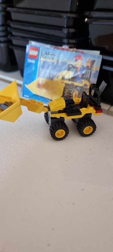 7246 LEGO Mini graafmachine, City, Lego, Overige typen, Ophalen of Verzenden
