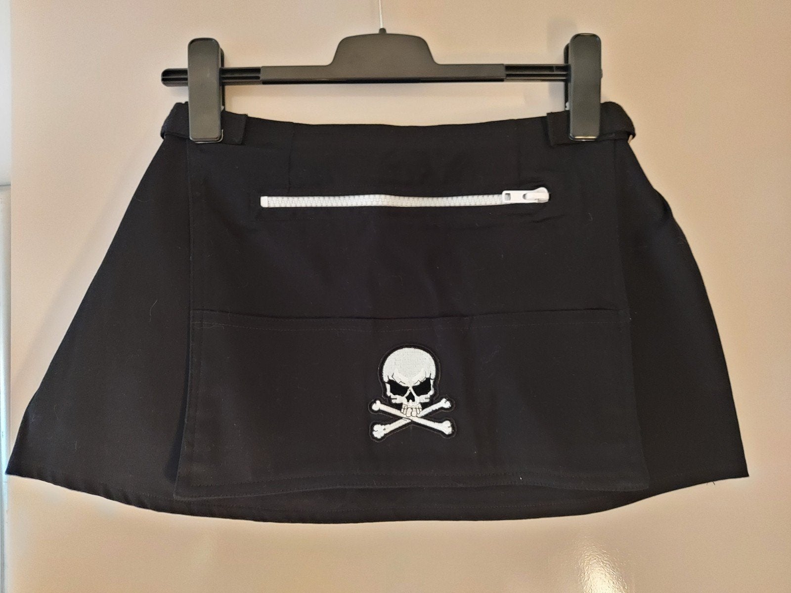 XTrax Heuprok/Minirok Zwart met Skull - Maat XXL, XTrax, Zwart, Maat 46/48 (XL) of groter, Ophalen of Verzenden