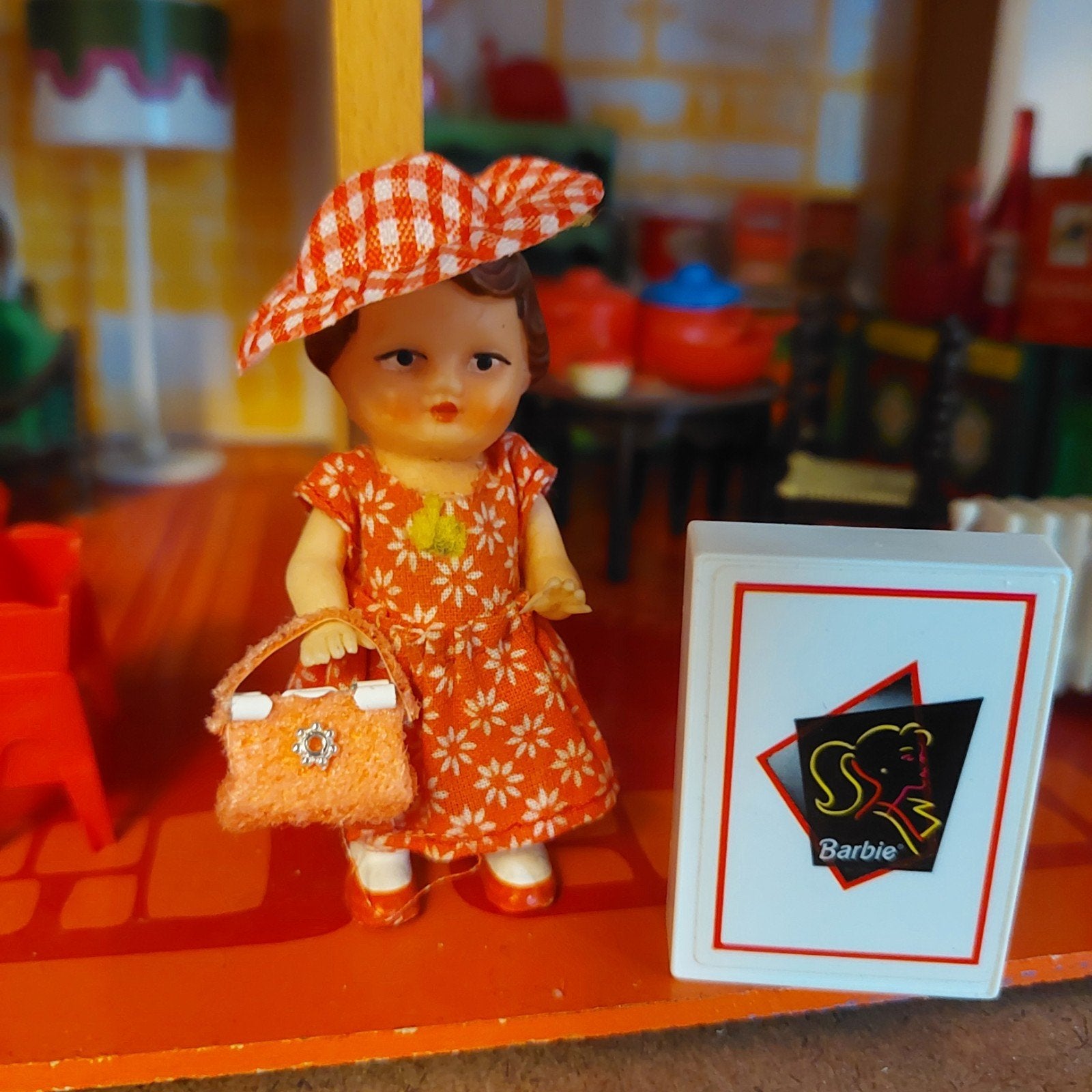 tasje voor poppenhuis, Ophalen of Verzenden, Poppenhuis