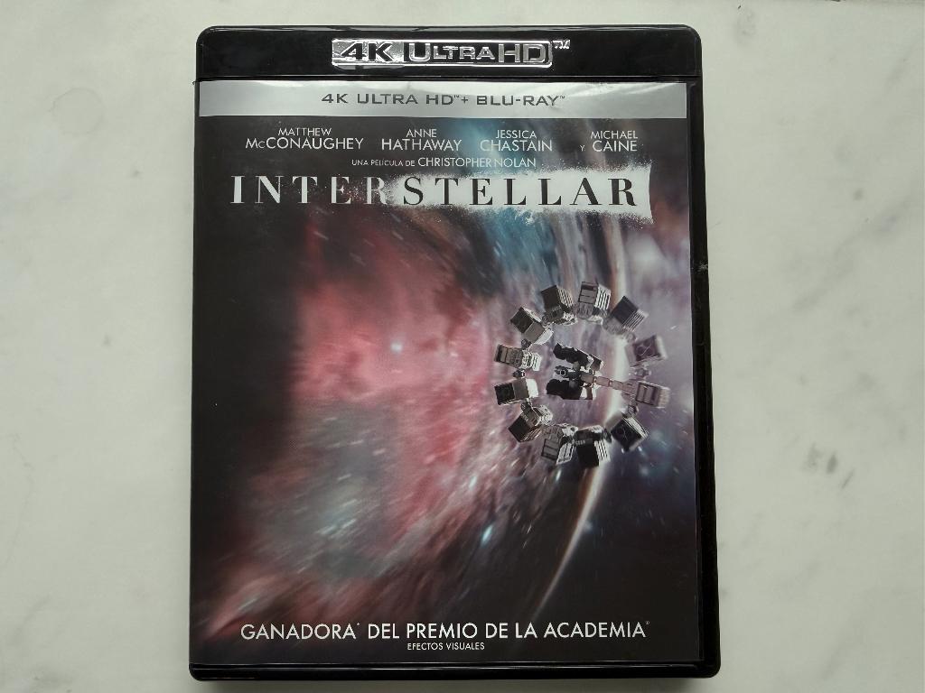 Film Interstellar (4K UltraHD en Blu-ray), Cd's en Dvd's, Blu-ray, Ophalen of Verzenden, Zo goed als nieuw, Overige genres