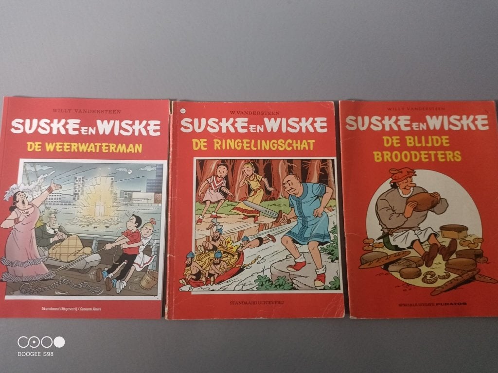 Stripboeken Suske en wiske, Ophalen, Gebruikt