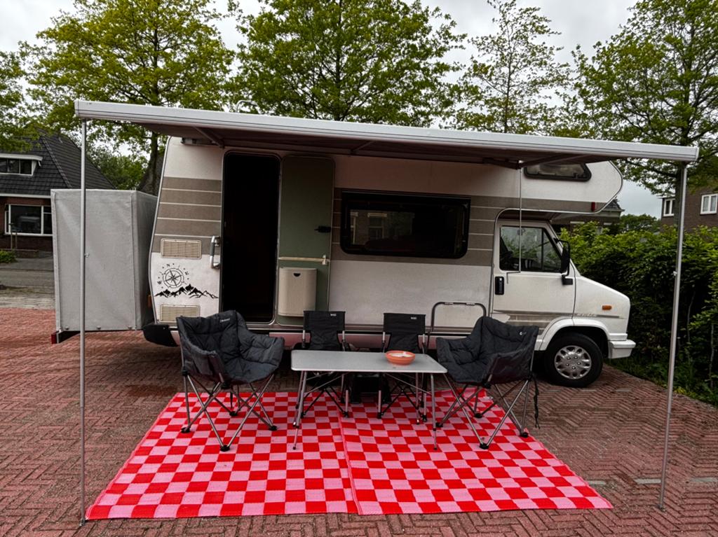 Fiat Hymer Camper 1989 - Instapklaar en compleet uitgerust, Caravans en Kamperen, Campers, Particulier, Integraal, Hymer