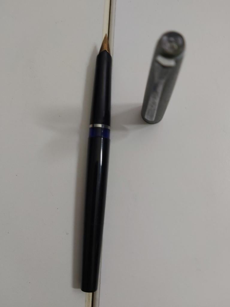 Vintage Vulpen De Pelikan P20 Silvexa, Ophalen of Verzenden, Gebruikt, Vulpen, Overige merken