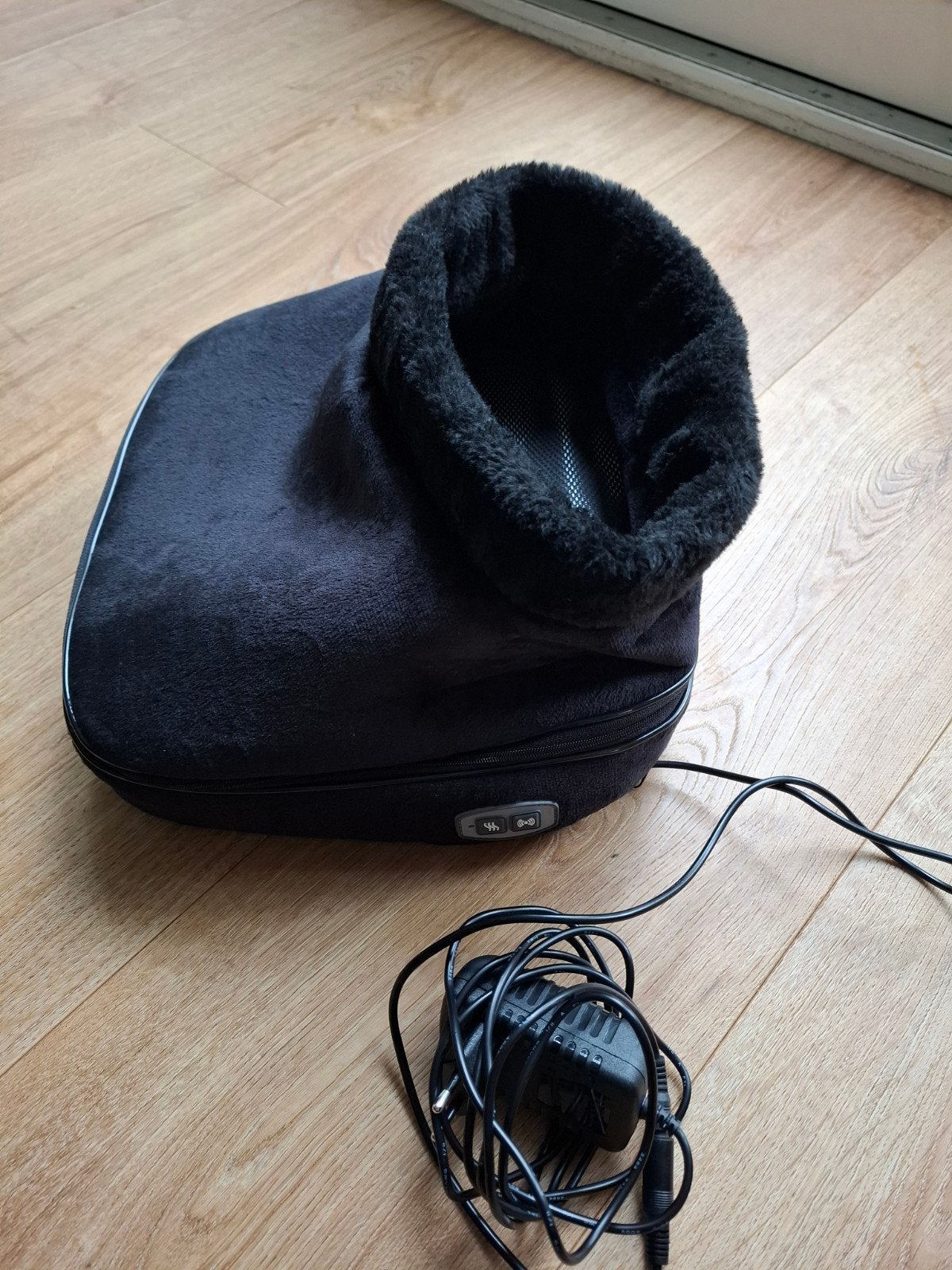 Voetmassageapparaat met warmtefunctie - Zwart, Ophalen, Zo goed als nieuw, Hand- en Voetverzorging