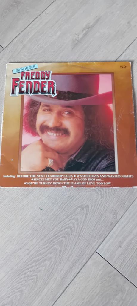 The World of Freddy Fender TV-LP Vinyl, Ophalen of Verzenden, Gebruikt