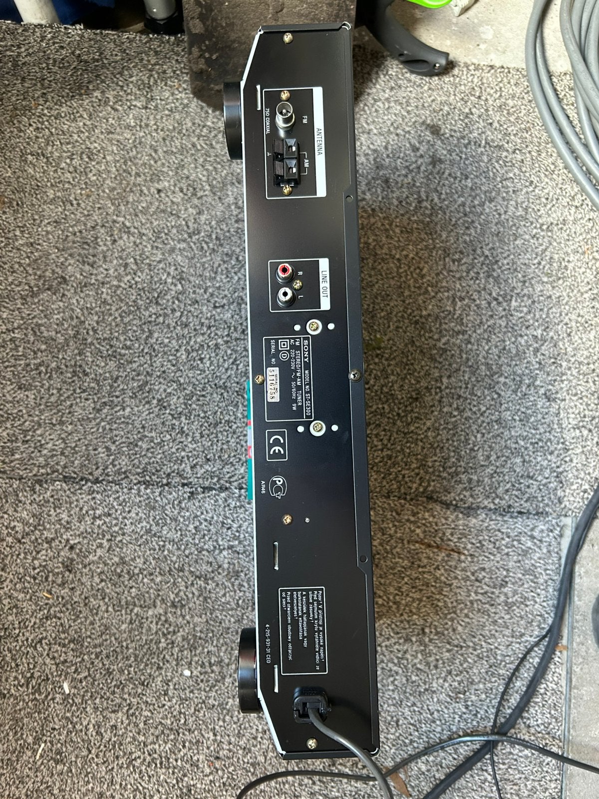 Sony tuner, Ophalen of Verzenden, Gebruikt, Minder dan 500 watt, Overige typen
