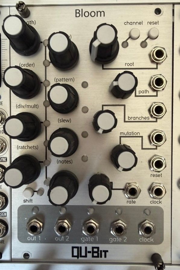 Qu-Bit Bloom — Fractal Sequencer (Eurorack), Muziek en Instrumenten, Verzenden, Zo goed als nieuw, Overige typen