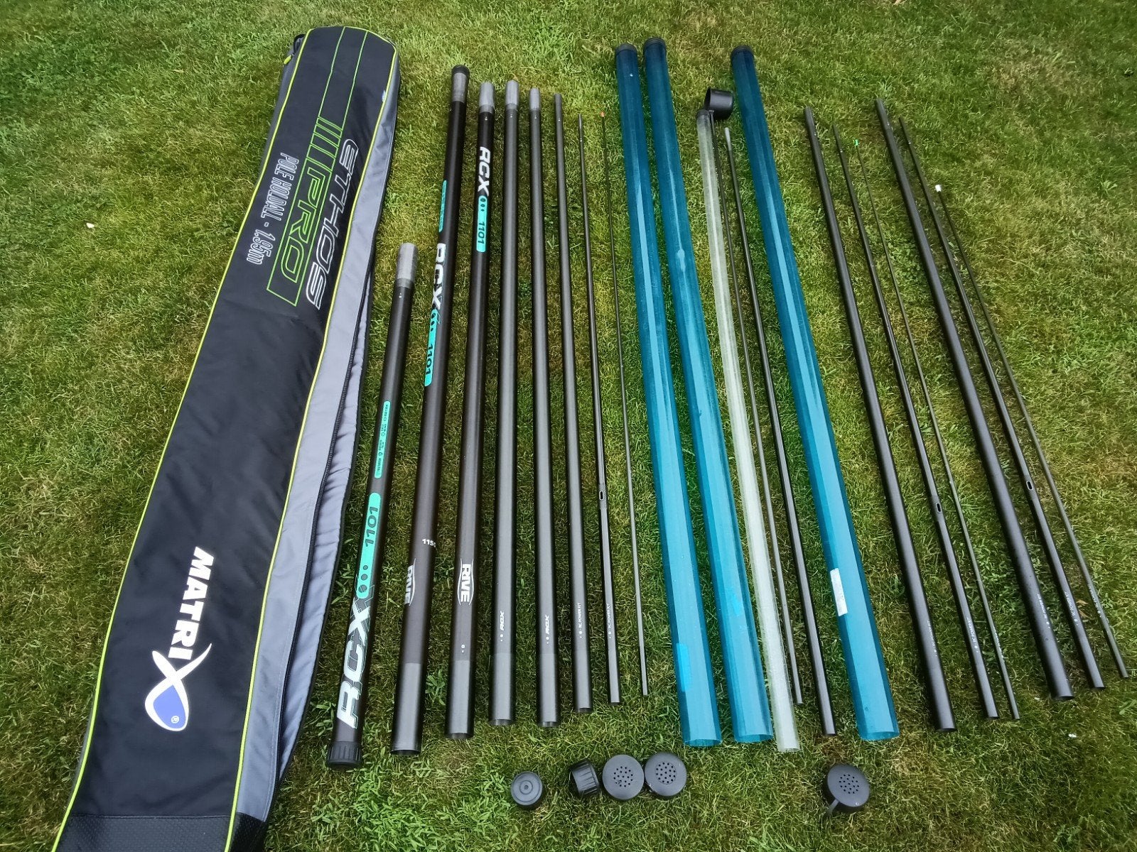 Rive Rcx 1101. Met topsets enz, Ophalen, Zo goed als nieuw, Vaste hengel