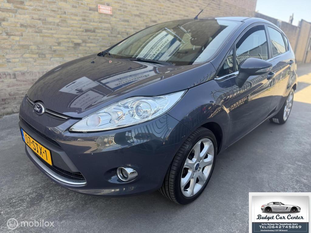Ford Fiesta 1.25 Titanium, Auto's, Ford, Bedrijf, Te koop, Fiësta, ABS, Airbags, Airconditioning, Alarm, Boordcomputer, Centrale vergrendeling