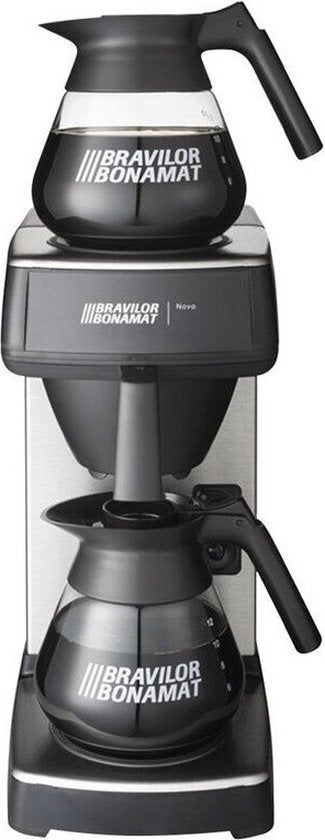 Bravilor Bonamat Novo Filterkoffiezetapparaat, Ophalen, 10 kopjes of meer, Koffiemachine, Gemalen koffie