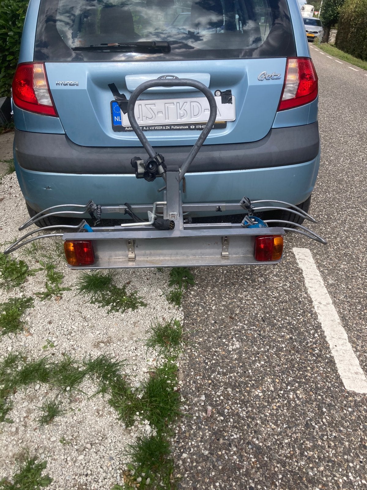 Fietsdrager, Auto diversen, Fietsendragers, Ophalen, 2 fietsen, Gebruikt, Trekhaakdrager
