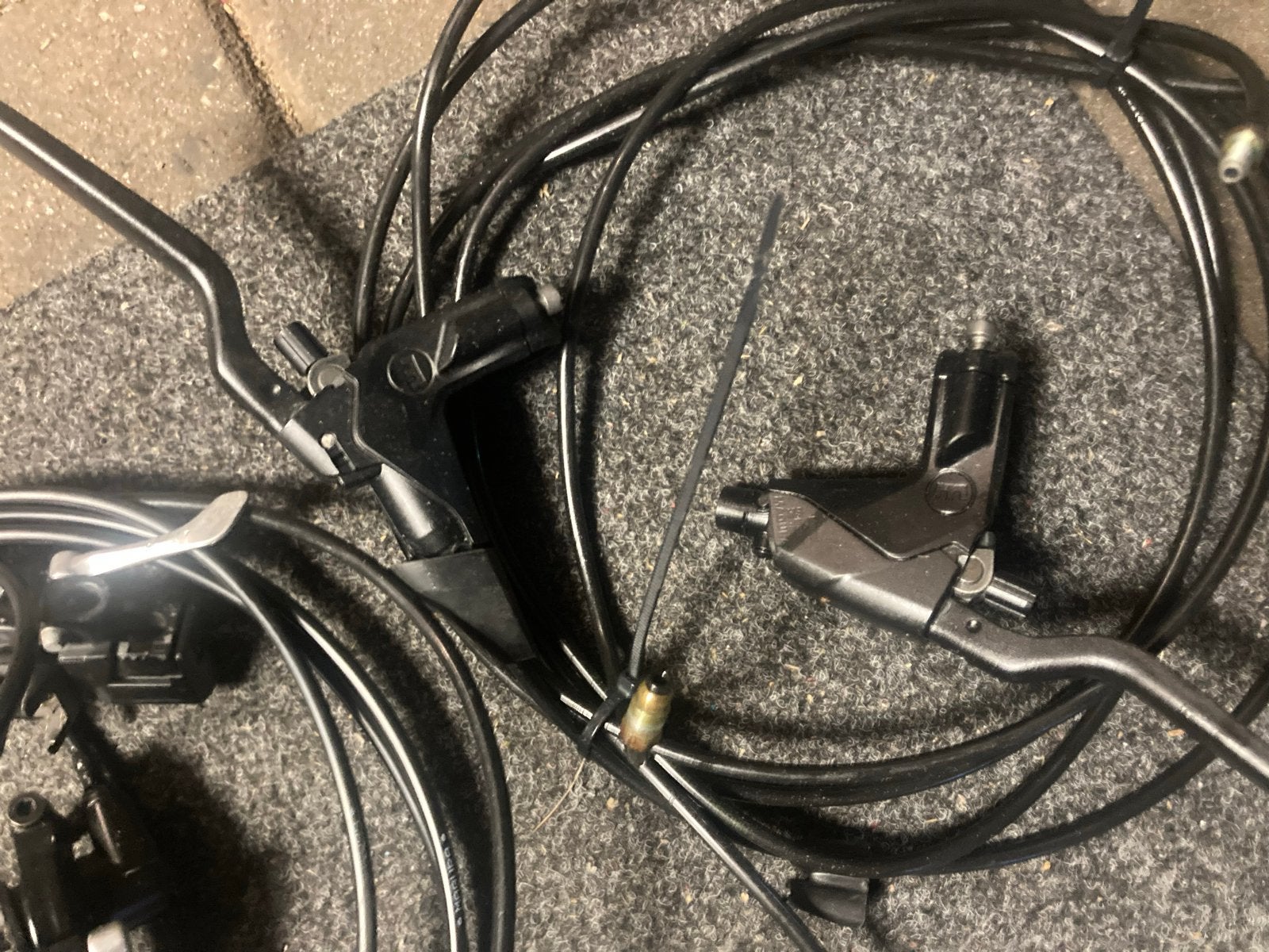 Magura HS11 Hydraulische Velgremmen Set (Voor & Achter), Ophalen, Remmen, Gebruikt, Elektrische fiets