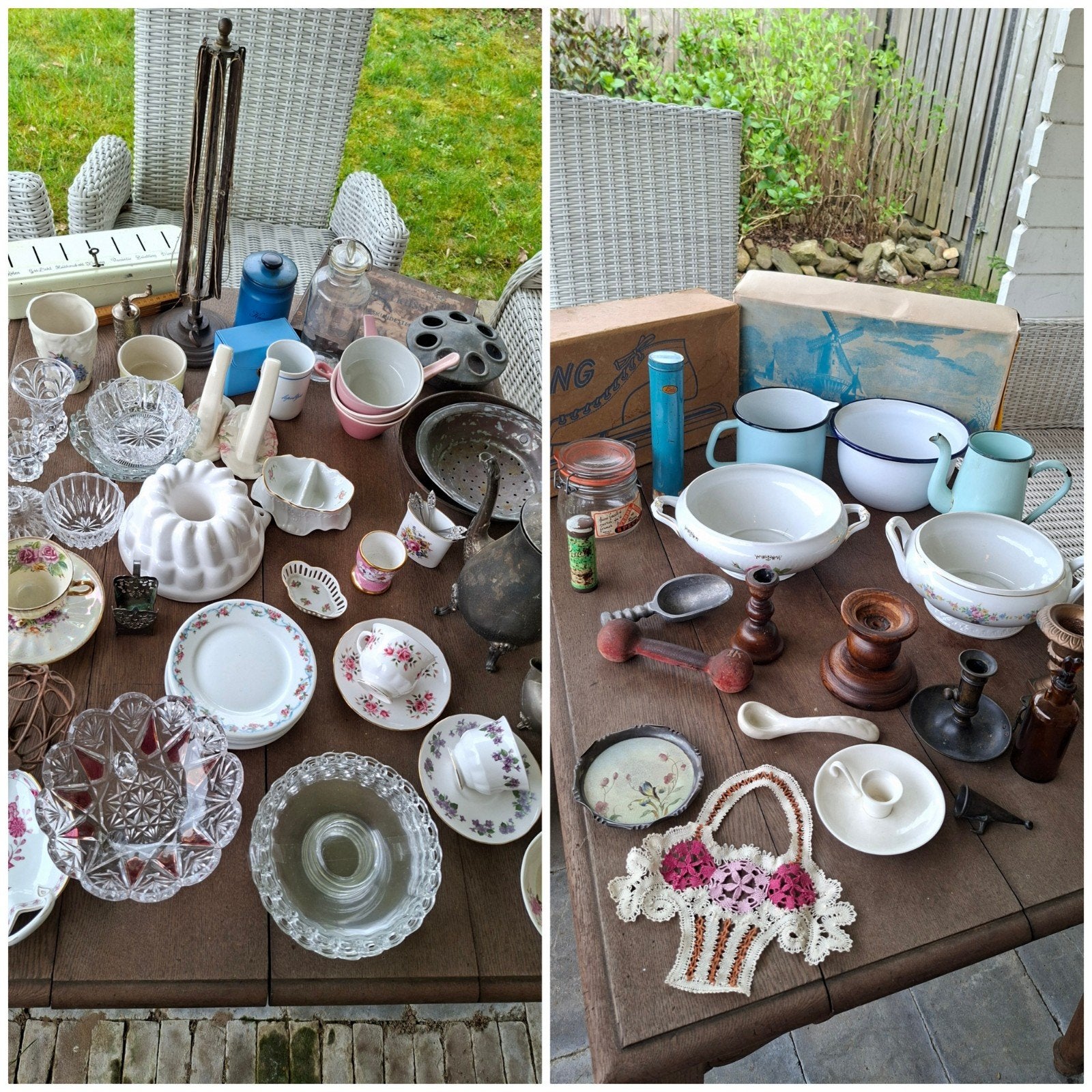 Antiek brocante rommelmarkt brocantemarkt vlooienmarkt spul, Ophalen