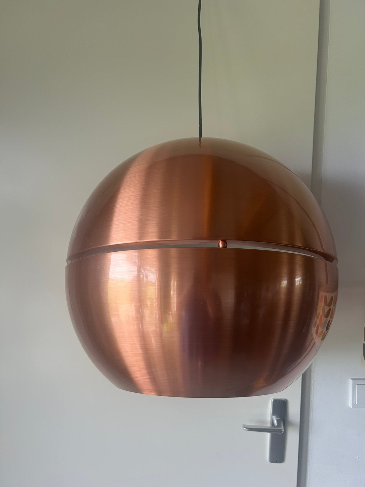 Geweldige koper retro 70’s lamp van Zuiver NIEUW!, Nieuw, Metaal, Retro, E27 (groot)
